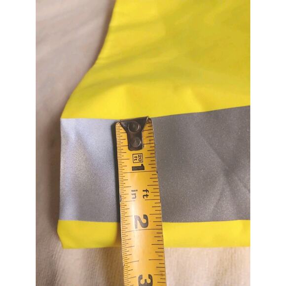 NASCO Envisage Rain Pants Sz L Neon Yellow 3M Reflective ANSI 107 Class E $150 - Picture 16 of 16